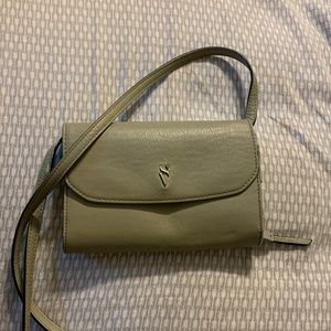 Vera Wang olive crossbody